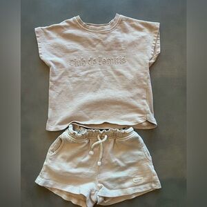 Zara neutral matching set-3T
